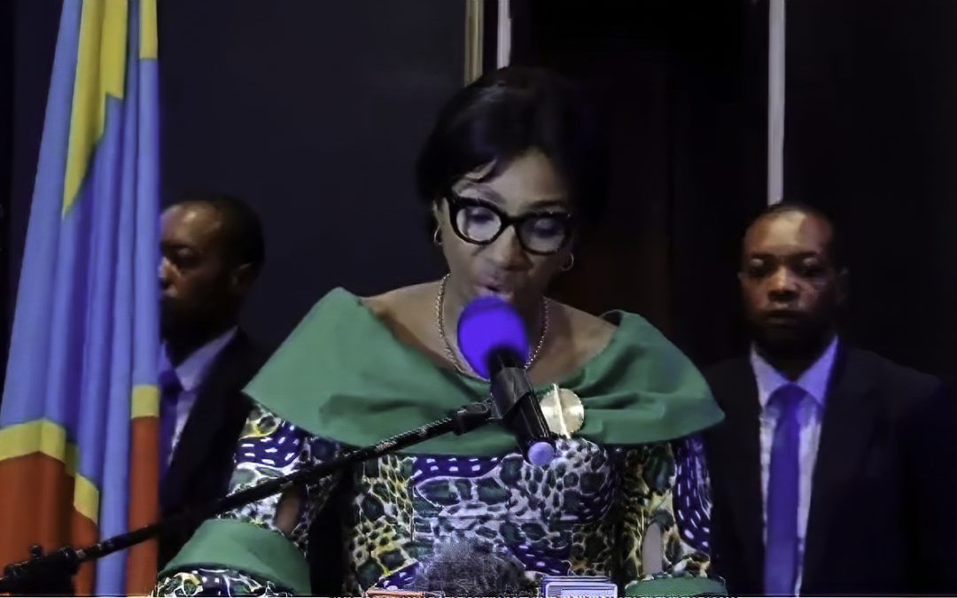 Jeanine Mabunda Lioko Speaks on the dissolution of DRC National Assembly