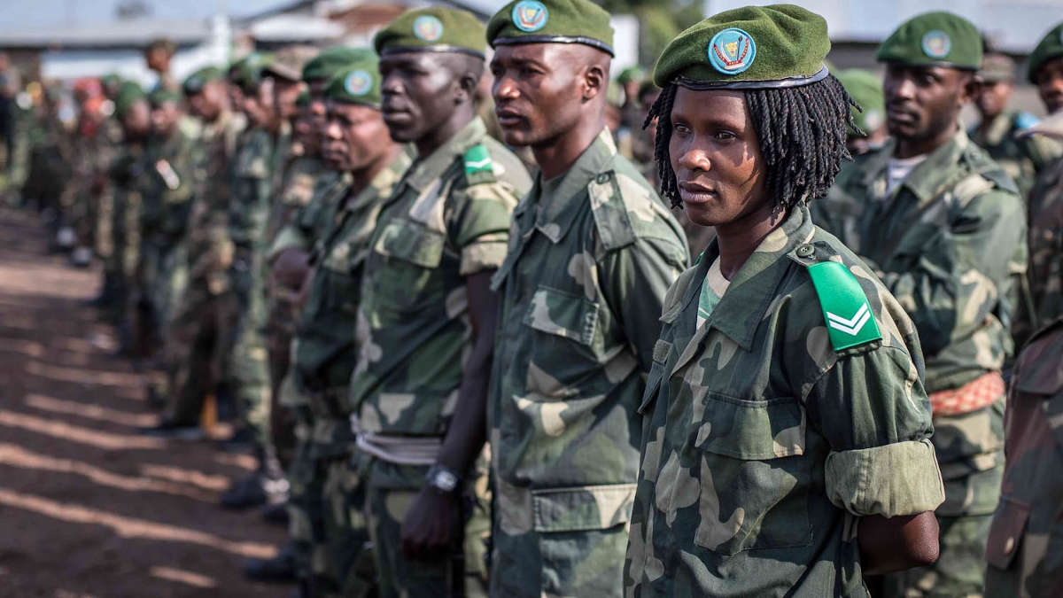 Congolese military