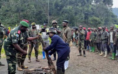 THE UNION DES PATRIOTES POUR LA DÉFENSE DU CONGO (UPDC), MILITIAS SURRENDER